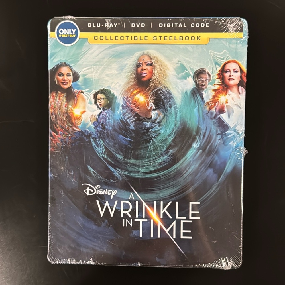 NEW: A Wrinkle in Time - Blu-ray & DVD Collectible Steelbook